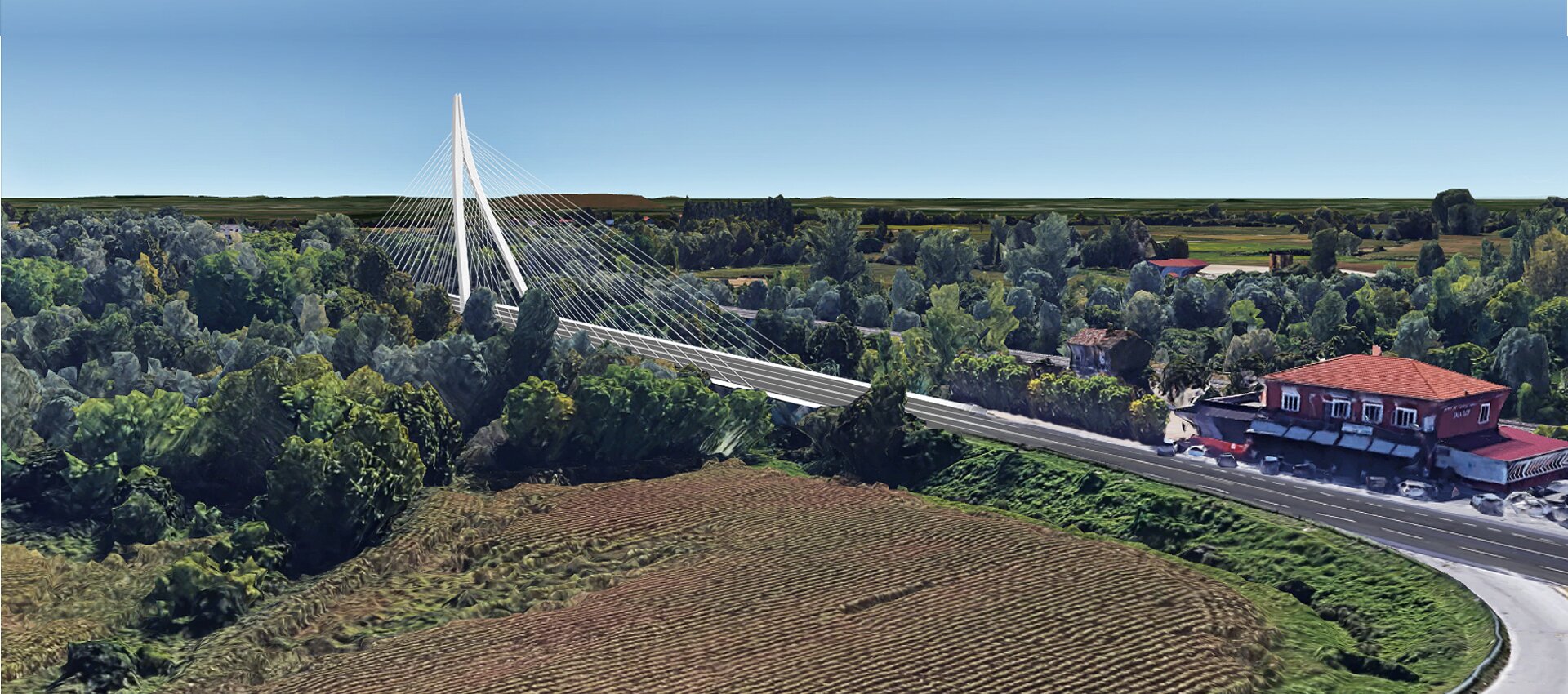 Ponte sul fiume Meduna Integra S.R.L. - Petrangeli - Usai - Andreocci - Pietrantoni
